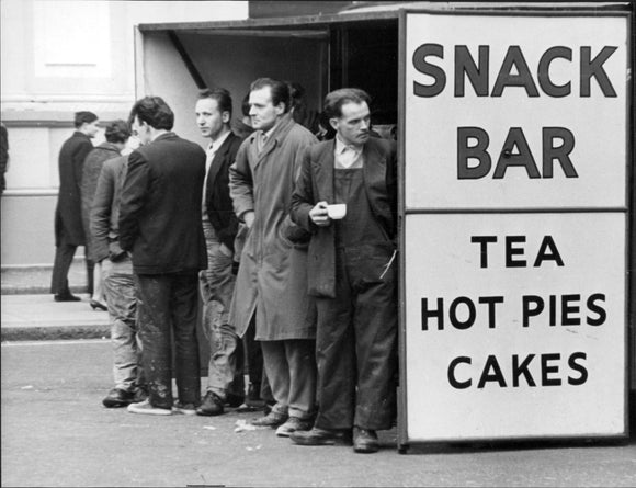 London Coffee Stall - 1962 - The Northcliffe Collection