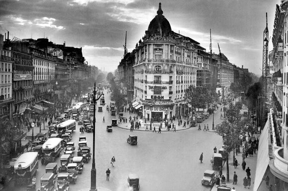 Boulevard Haussmann - Victor Console 1928 - Northcliffe Collection