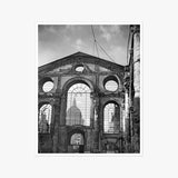 St Pauls through the window of St Mary Le Bow by Frank Rust - Part of The Northcliffe Collection