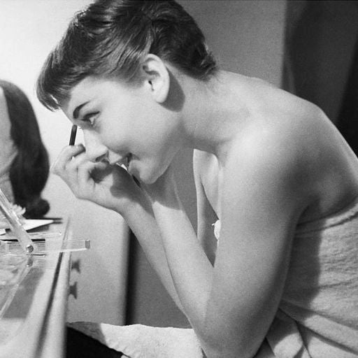 Audrey Hepburn - Gigi  by George Douglas