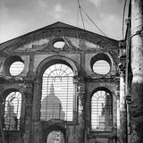 St Pauls through the window of St Mary Le Bow by Frank Rust - Part of The Northcliffe Collection