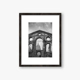 St Pauls through the window of St Mary Le Bow by Frank Rust - Part of The Northcliffe Collection