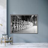The Rockettes on stage by George Douglas