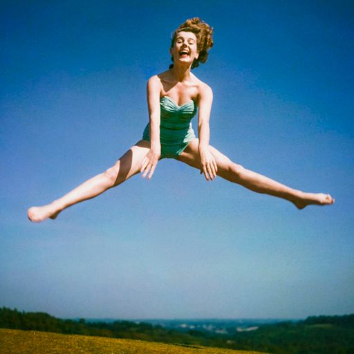 Leaping Lady by George Douglas