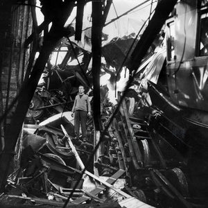 Harrow and Wealdstone Rail Crash 1952 Photograph by George Phillips